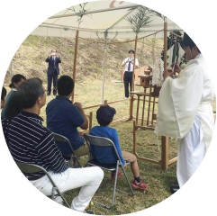 地鎮祭・着工イメージ写真