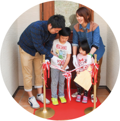 施工完了・お引き渡し式イメージ写真